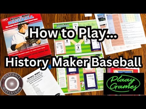How to Play: History Maker Baseball