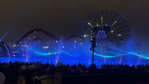 加州迪士尼音乐喷泉World of Color Grad Nite 2024