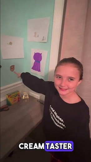 Kid’s Creative Corner 🤩 Desk Tour & DIY Decor Ideas! #shorts #desktour #desksetup #diydecor #ideas