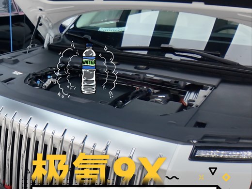 9X发动机平顺性测试，极氪9X和问界M9，2.0T发动和1.5T增程器，你会怎么选#极氪9x #极氪 #大有氪为