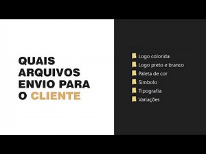 Ao criar uma logo tipo o que devo enviar para meu cliente?