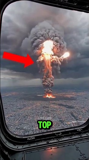 TOP 5 VOLCANIC PHENOMENA EVER CAUGHT ON CAMERA 😱 #top5 #volcano #eruption