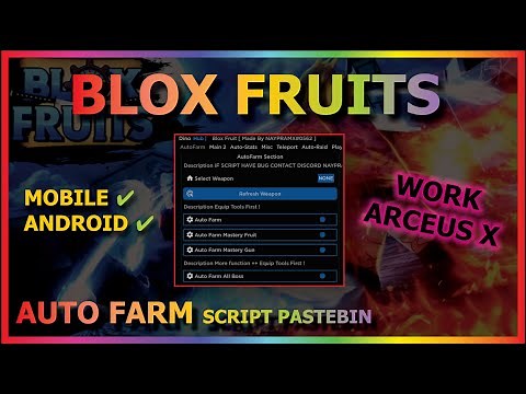 BLOX FRUITS Script Mobile AUTO FARM | AUTO BUY LEGENDARY SWORD | ANTI AFK