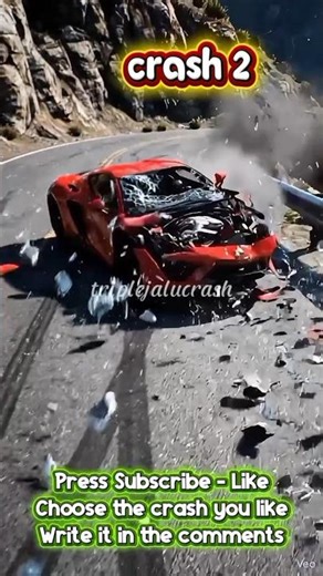 CARCRASH lamborgini meledak remya blong #shorts #ai #beamng #gaming #viral #youtubeshorts