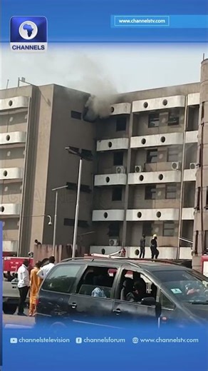 Fire Guts Section Of Head Of Civil Service Of The Federation’s Office