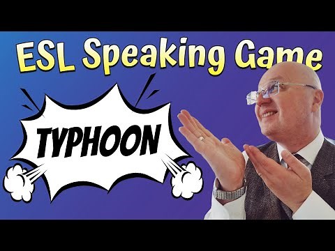 Simple ESL Speaking Game: Typhoon | Teacher Val