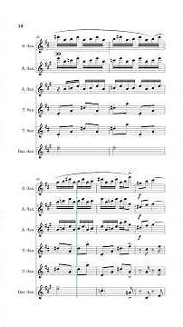 “Jupiter, the Bringer of Jollity” Arranged for Saxophone Ensemble | Click for the full Score! #sax