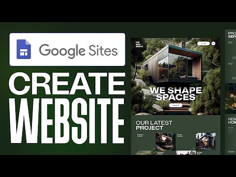 How to Use Google Sites to Create a Professional Website (2025) Full Guide
