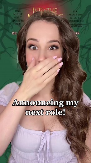 Announcing my Next Role as Rapunzel in Into the Woods!