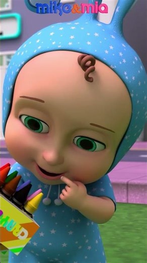 Crayons Finger Family Song | Colors Song #shorts