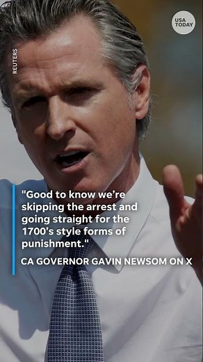 Speaker Johnson says Gov. Newsom should be ‘tarred and feathered’ for defying Trump #Shorts