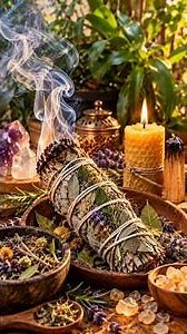 THE POWER OF 7-HERB INCENSE: 7 Shields That Instantly Break Spells 🧿💨 #spirituality #plants