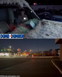 “Dumb and Dumber” (1994) - Ogden, Utah “Hey Guys! Big Gulps, huh? Alright! …Well, See you later!” A scene from the movie, “Dumb and Dumber” (1994) featuring Jim Carrey - Ogden, Utah - 1994. Find out MORE at AllAboutLosAngeles.com | All About Los Angeles