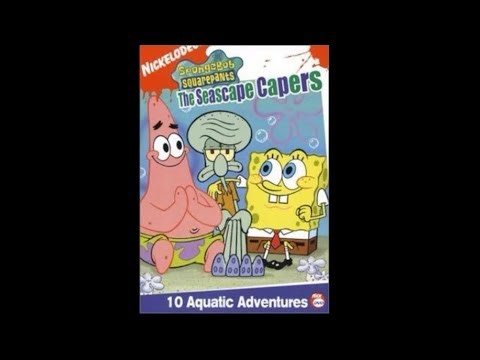 Opening to SpongeBob SquarePants: The Seascape Capers 2004 DVD (Main Menu Option)