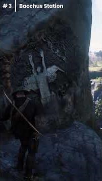 RDR2 Rock Carving Locations: Bacchus Station, Moonstone Pond, Elysian Pool #generalbigman #rdr2