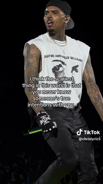 Chris Brown Concert: The Scariest Thing Is Not Knowing Intentions