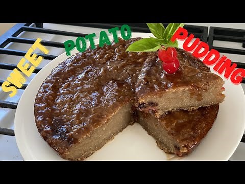 HOW TO MAKE JAMAICAN SWEET POTATO PUDDING ISLAND STYLE KITCHEN