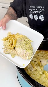 Slow Cooker Chicken Pesto Penne Pasta! Joey shares a delicious Chicken Pesto Penne Pasta that his family loves | Family Style Cooking