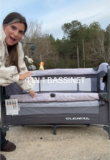 4 in 1 Bedside Bassinet: The Ultimate Baby Must-Have
