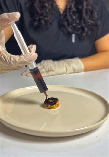 Pancakes or waffles? #foodhacks #oddlysatisfying #miniaturefood #weirdfood #asmr