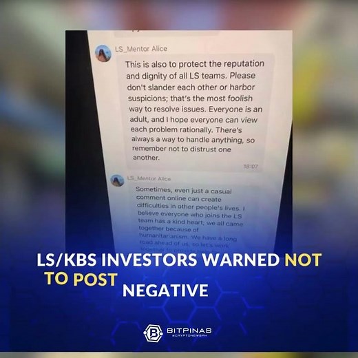LS/KBS investors warned not to post negative comments online