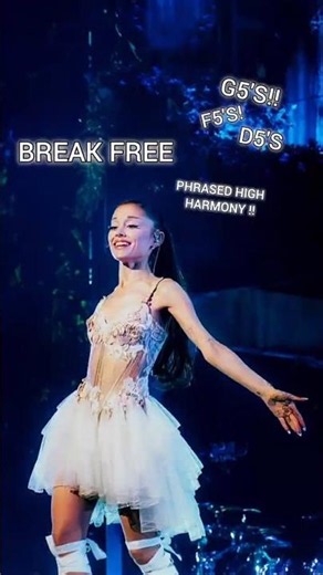 Ariana Grande SLAYING the Break Free vocals live 2026