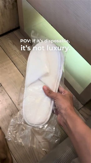 This is not luxury! #disposableculture