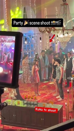 Micro drama webseries bts #behindthescenes #shortvideo #verticalseries #kuku_tv_hindi #partybts