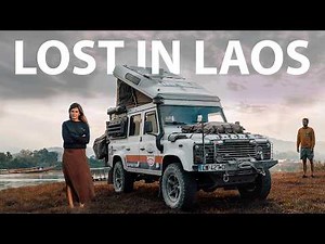 We drive our Land Rover Defender through REMOTE Laos
