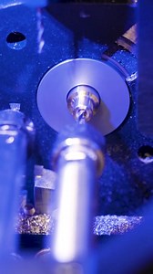 Fluid Nozzle Machining on the world's first ever desktop Mini Swiss! - ⚙️ Machining: @apsxllc - APSX-NANO CNC Swiss Lathe 🛠Tooling: @micro100 - #Mastercam #HarveyPerformance #HarveyPerformanceCompany #Micro100 #MakeMoreWithMicro100 #Machining #Education #manufacturing #machining #assembly #cnc #cncmachines #machinist #cadcam #cad #cam #swiss #lathe | Mastercam