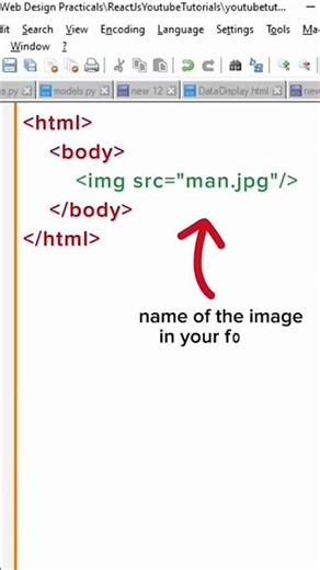 How to make html coding on notepad ✅✅