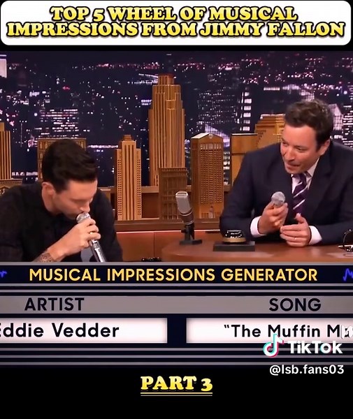 Top 5 Wheel of Musical Impressions with Jimmy Fallon