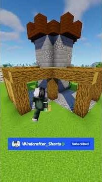 Minecraft Easy Castle | #shorts
