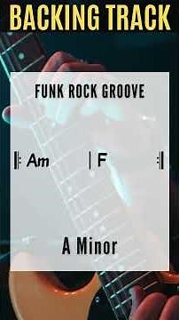 Funk Rock Groove Backing Track - Am | 94bpm