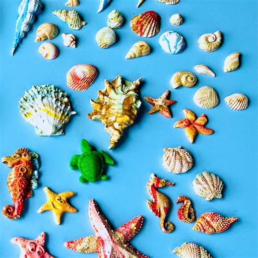 Seashell Silicone Molds, Seahorse - Starfish - Sea Turtle Mold, Ocean Beach Cake Decoration Mold - Etsy