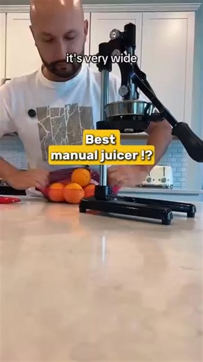 Cheap juicers are designed to break. This one refuses to. ✅ Solid cast iron, no plastics, no failure points 🛠️ Guaranteed for life 🍊 Cold-press extraction = richer flavor more juice 🔌 Zero electricity needed, use anywhere ♻️ Sustainable, built to outlive landfills Buy yours today and juice forever! | IronJuice