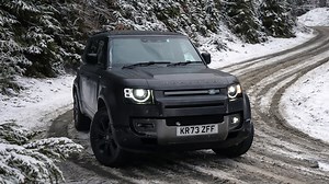 Defender 130 proves its strength in the mountains