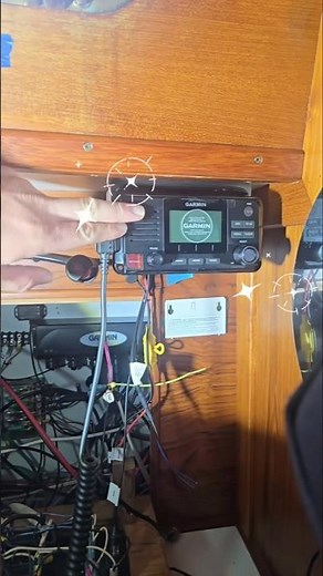 The start of installing our fixed VHF 📻