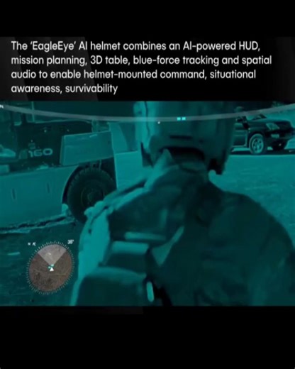 Artificial Intelligence (Ai) •Technology • Robotics | 🚨 Anduril unveils “EagleEye” an AI-powered combat helmet for the U.S. Army. This next-gen system can tag human targets in real time, show... | Instagram
