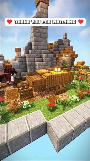 Minecraft Mini Builds Ep. 38 | Medieval Wagon Tutorial