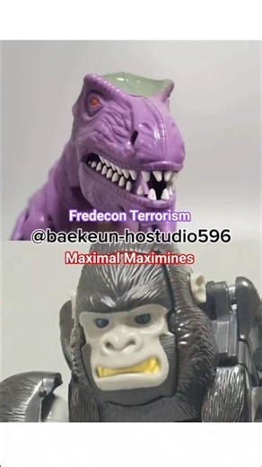 Beast Wars Two Leaders Maximal & Fredecon Maximines & Terrorize