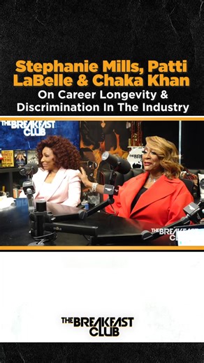👑 The Queens Stephanie Mills, Patti LaBelle, and Chaka Khan have all experienced negativity in the industry. Listen in as they reflect on their careers and longevity! Check out the full interview on YouTube!📺 | Breakfast Club