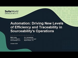Automation Driving New Levels of Efficiency and Traceability in Sourceability's Operations