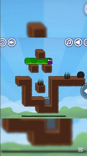 Taking on level 27 of Apple Worm