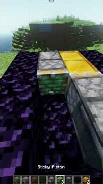 Auto Bridge in Minecraft #shorts