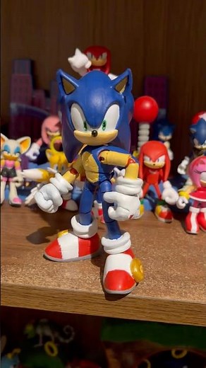 5-Inch Modern Sonic Jakks Pacific (Custom) Figure #jakkspacificsonic #soniccustoms #ActionFigures