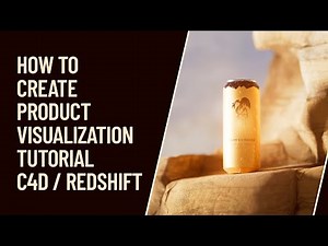 Cinema 4D Tutorial - How to Create Product Visualisation (Detailed analysis of the project)