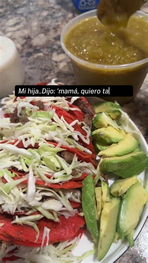 Antojo de mi hija misión cumplida🩷 #AmorDeMama #MomentosConMiHija #MamáFeliz #MiPrincesa #tacosdorados