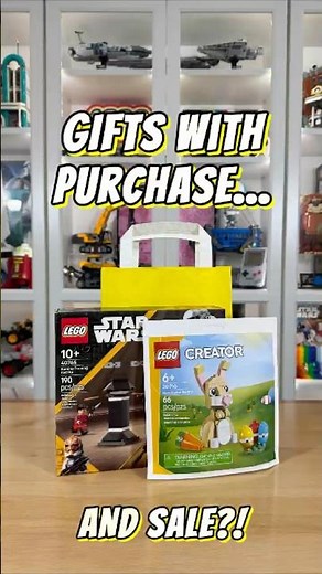 Surprise LEGO SALE and Gifts With Purchase