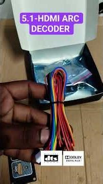 5.1 #hdmi#ARC DECODER #audio #system #dts#dolbyvision #india
